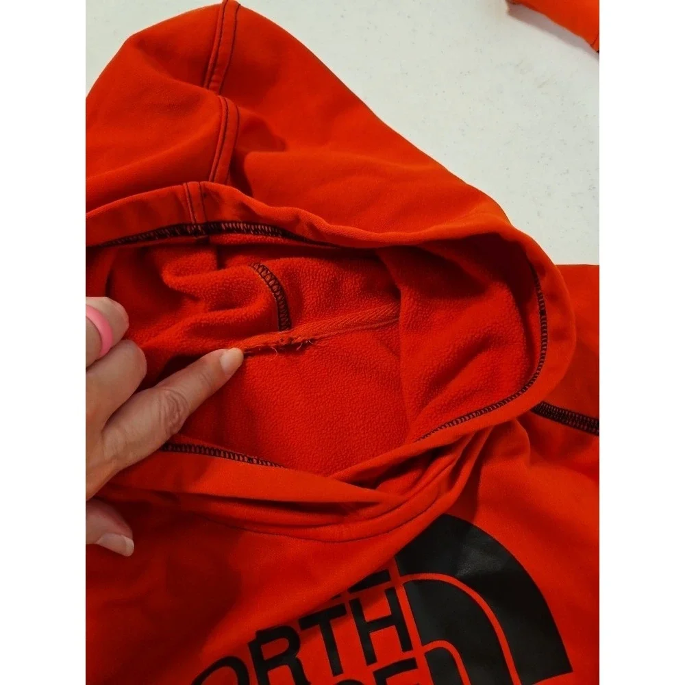 The North Face Hoodie‎ Red/black W-XS /M-S Pullover Lightweight Jacket (1631